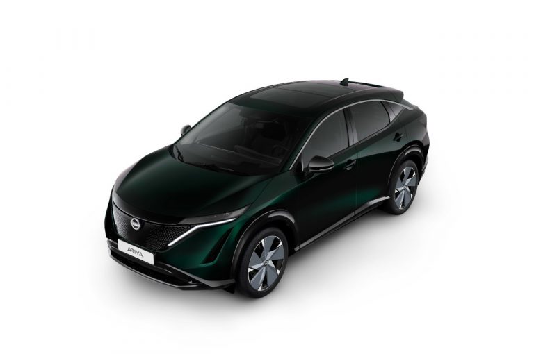 Nissan Ariya, la nuova gamma di tinte carrozzeria: immagini ufficiali