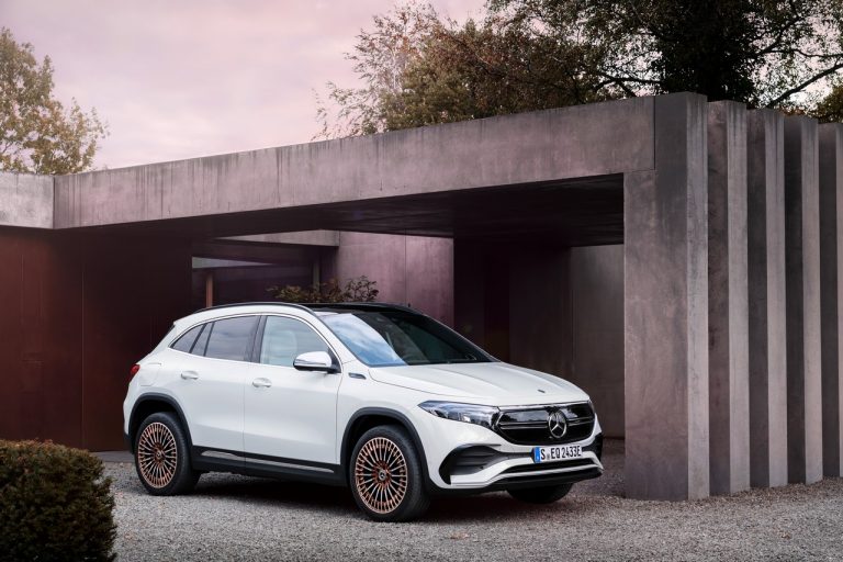 Mercedes EQA 250 2021: nuove immagini ufficiali