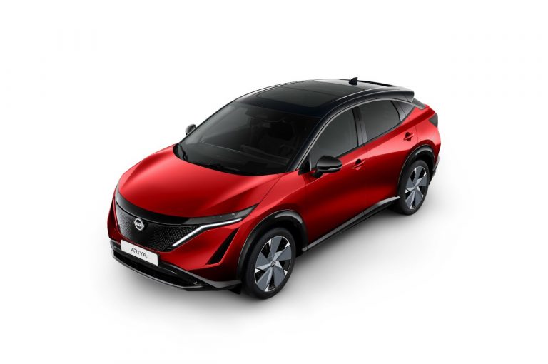 Nissan Ariya, la nuova gamma di tinte carrozzeria: immagini ufficiali