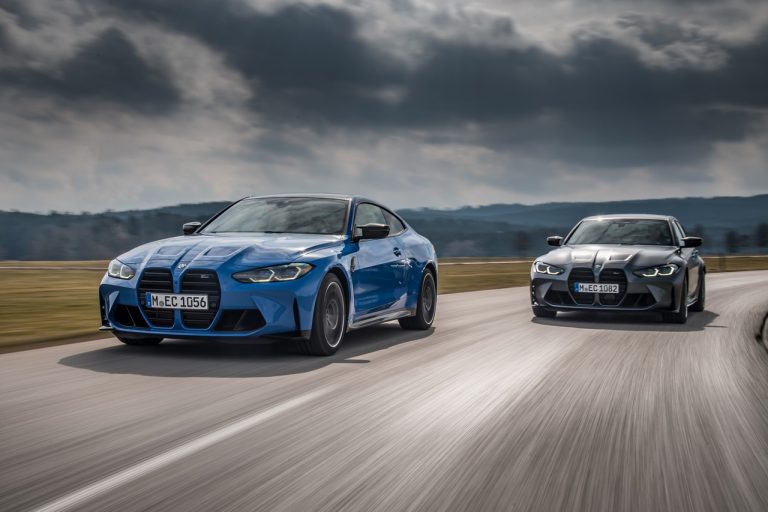 Bmw M3 e Bmw M4 con nuovo sistema M xDrive: immagini ufficiali