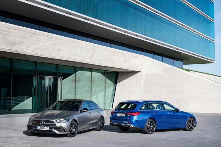Mercedes Classe C berlina e Station Wagon 2021: le immagini ufficiali