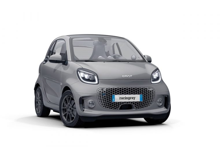 Smart forTwo e forFour Racingrey 2021: immagini ufficiali