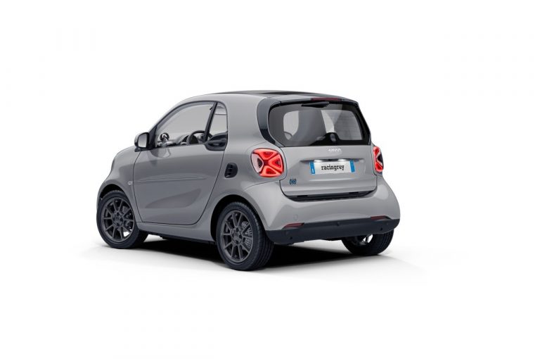Smart forTwo e forFour Racingrey 2021: immagini ufficiali