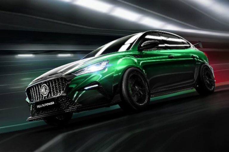 MG6 XPower: primi render