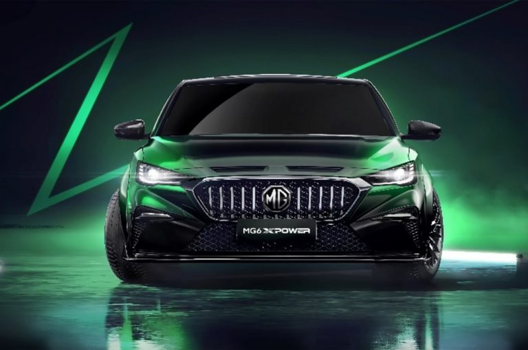 MG6 XPower: primi render