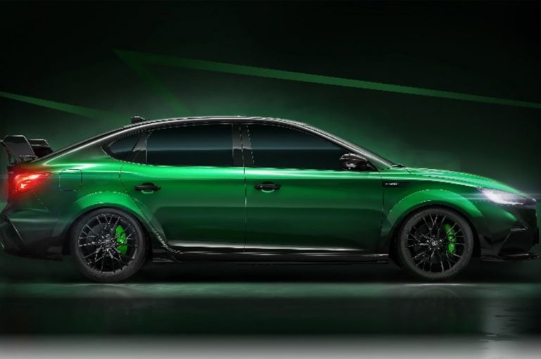 MG6 XPower: primi render