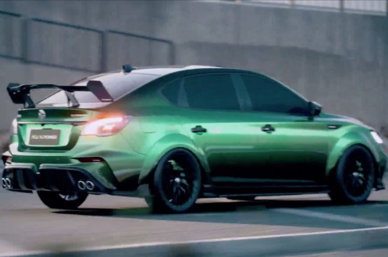 MG6 XPower: primi render
