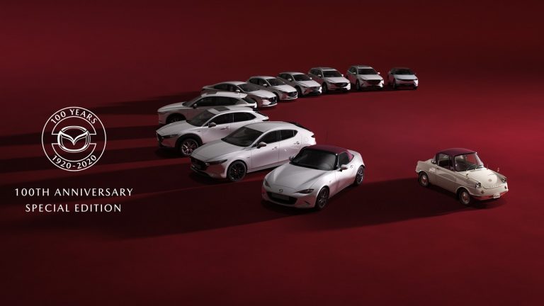 Mazda 100th Anniversary: immagini ufficiali