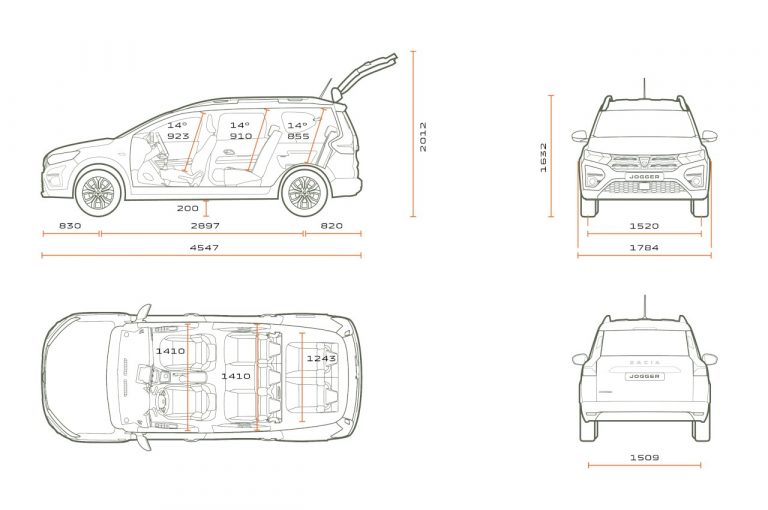 Dacia Jogger 2022: immagini ufficiali
