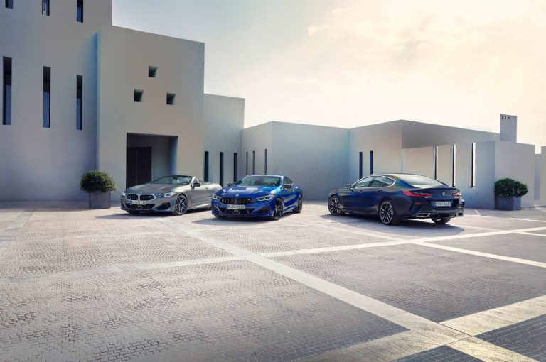 Bmw Serie 8 Coupé, Cabrio, Gran Coupé ed M8 Competition 2022: immagini ufficiali