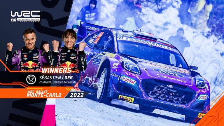 WRC: il rally di Monte Carlo è di Loeb che trionfa a 47 anni