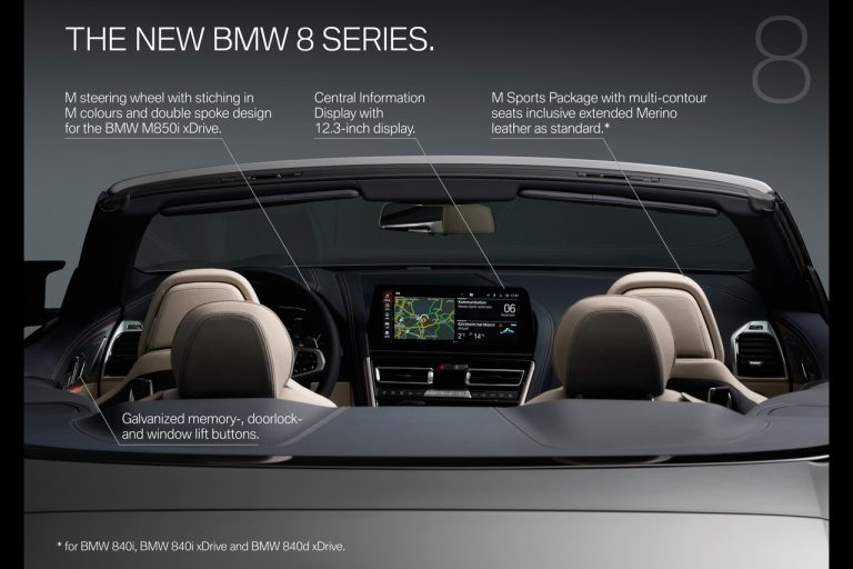 Bmw Serie 8 Coupé, Cabrio, Gran Coupé ed M8 Competition 2022: immagini ufficiali