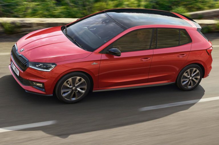 Skoda Fabia Monte Carlo 2022: immagini ufficiali