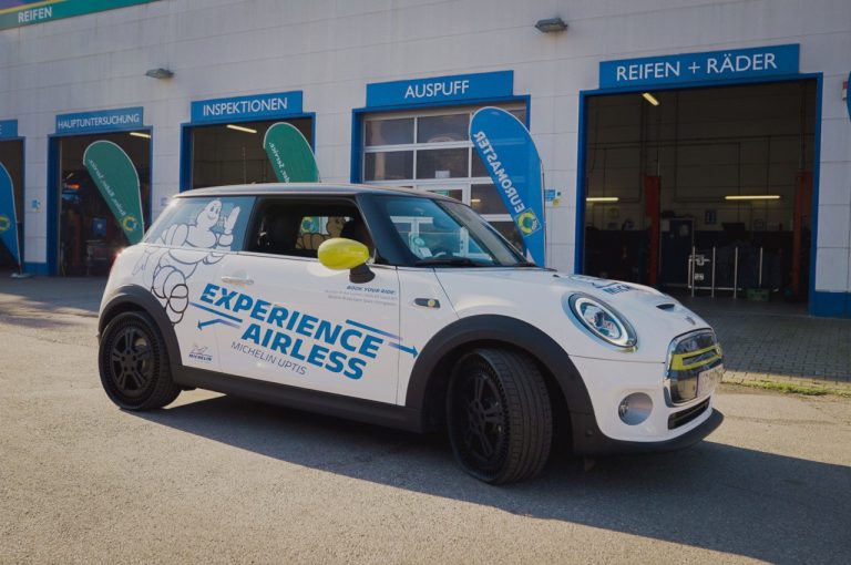 Michelin Uptis, la gomma senz'aria