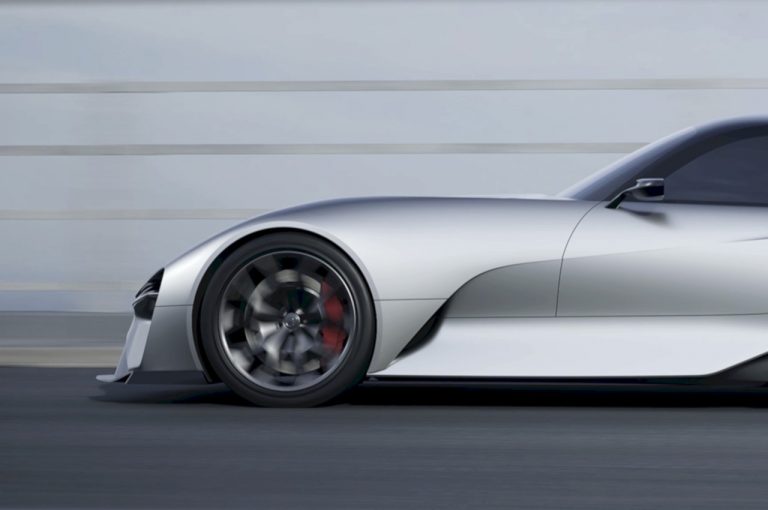 Lexus, nuova coupé elettrica: prime immagini dei test di sviluppo
