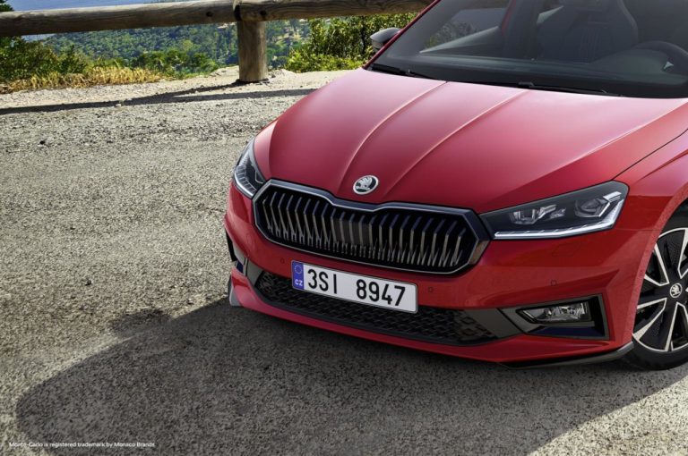 Skoda Fabia Monte Carlo 2022: immagini ufficiali