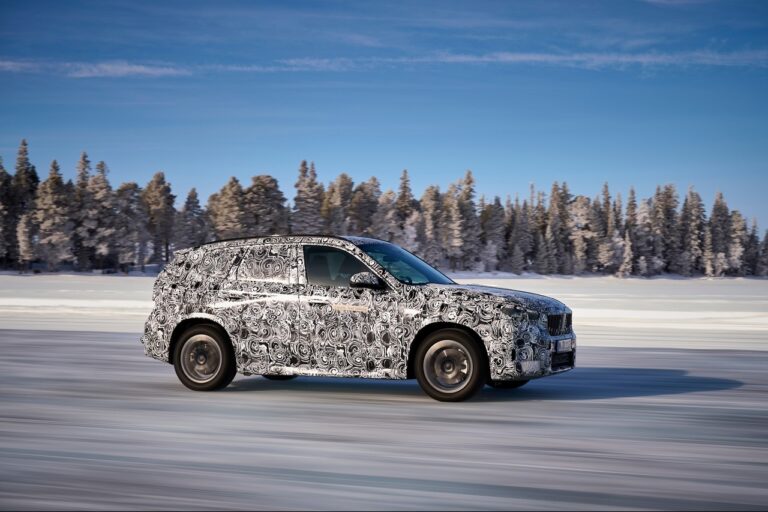 Bmw X1 terza generazione, i test della versione elettrica