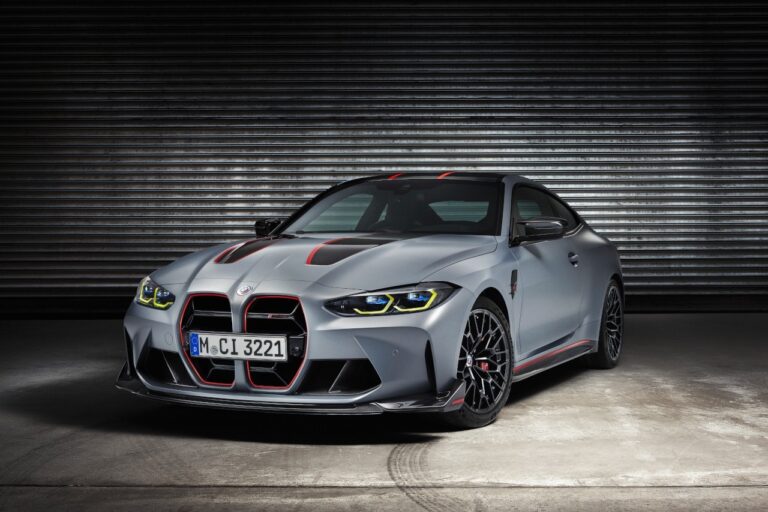 Bmw M4 CSL 2022: immagini ufficiali