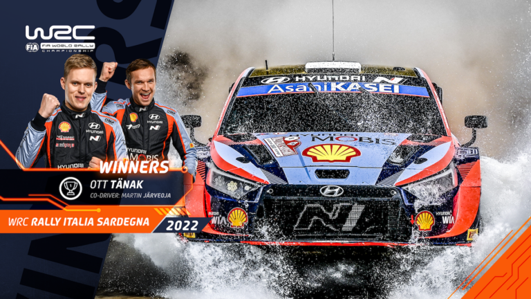 WRC Rally Italia: la Hyundai torna alla vittoria con Tanak
