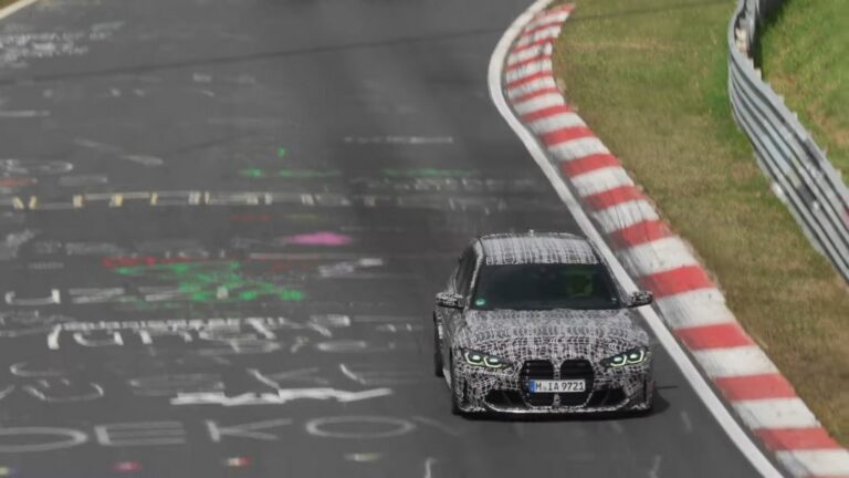 BMW M3 Touring: le immagini del record al Ring