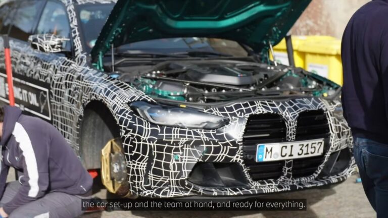 BMW M3 Touring: le immagini del record al Ring
