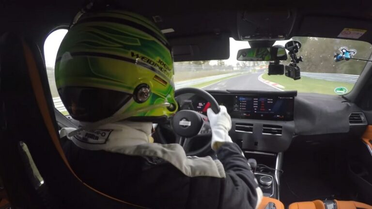 BMW M3 Touring: le immagini del record al Ring