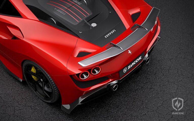 Ferrari F8 Tributo by Zacoe