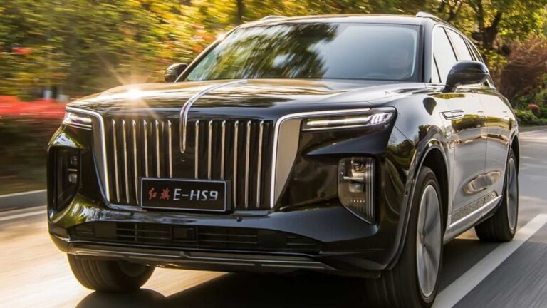 Hongqi E-HS9: le immagini