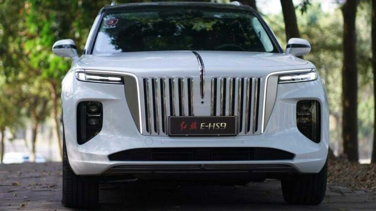 Hongqi E-HS9: le immagini