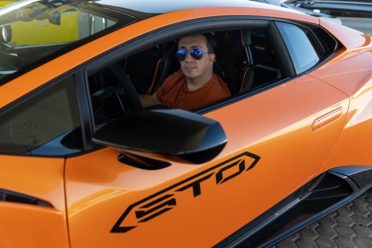 Lamborghini Huràcan STO: le immagini del viaggio al Red Bull Ring