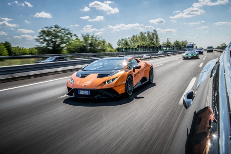 Lamborghini Huràcan STO: le immagini del viaggio al Red Bull Ring