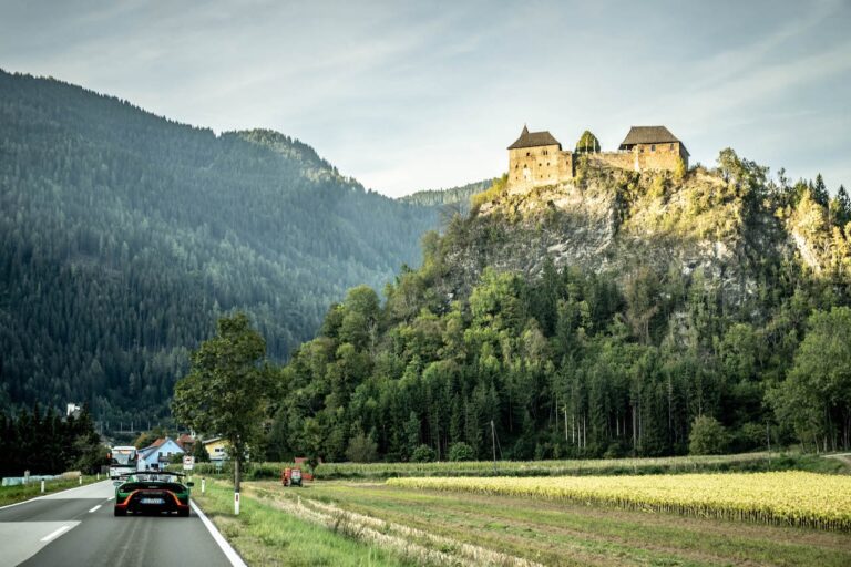 Lamborghini Huràcan STO: le immagini del viaggio al Red Bull Ring
