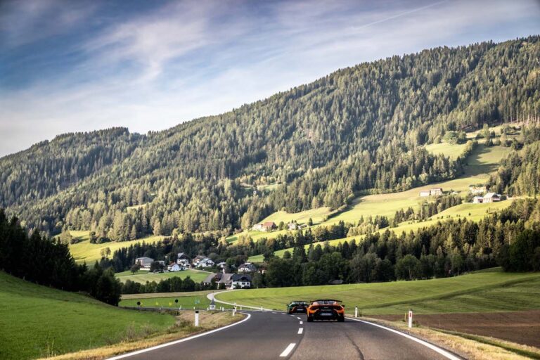 Lamborghini Huràcan STO: le immagini del viaggio al Red Bull Ring