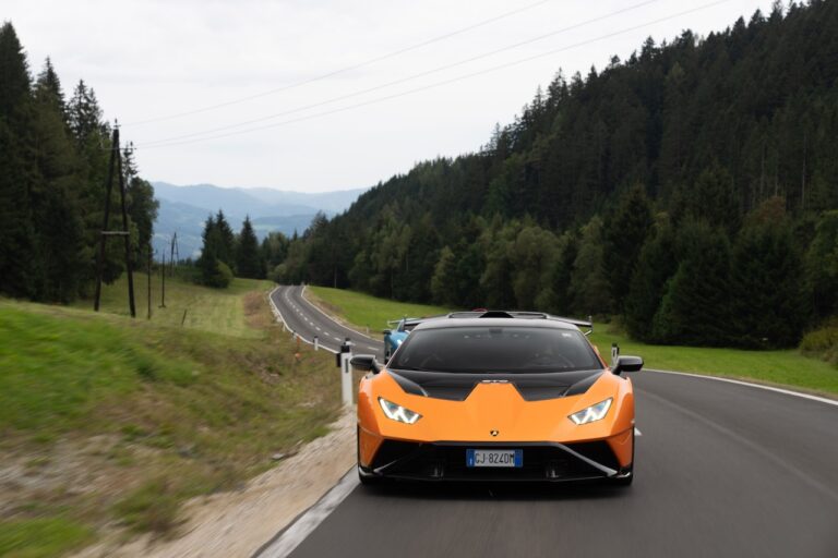 Lamborghini Huràcan STO: le immagini del viaggio al Red Bull Ring