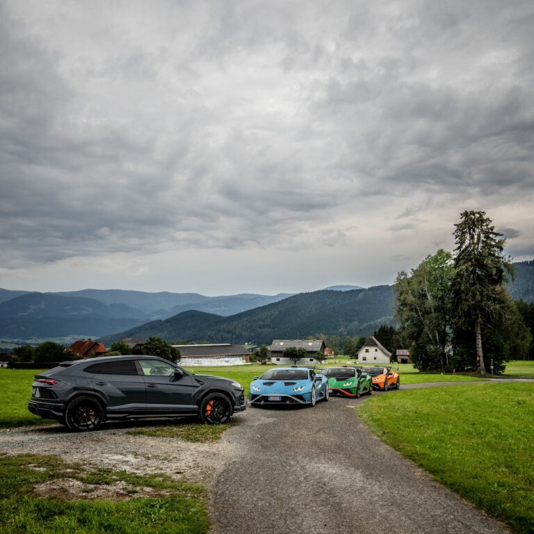 Lamborghini Huràcan STO: le immagini del viaggio al Red Bull Ring