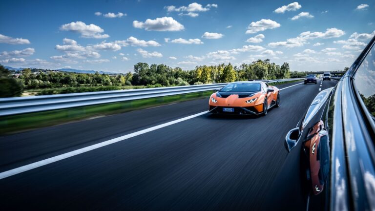 Lamborghini Huràcan STO: le immagini del viaggio al Red Bull Ring