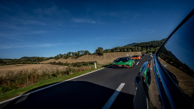 Lamborghini Huràcan STO: le immagini del viaggio al Red Bull Ring