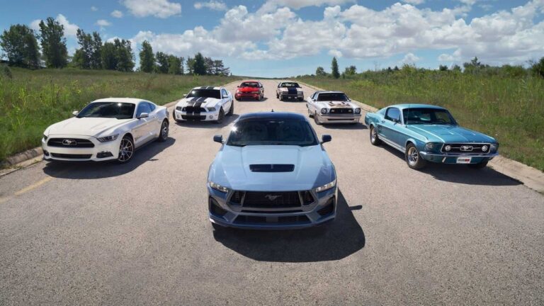 Ford Mustang 2023: le immagini