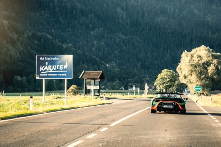 Lamborghini Huràcan STO: le immagini del viaggio al Red Bull Ring