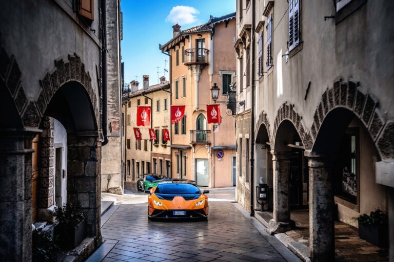 Lamborghini Huràcan STO: le immagini del viaggio al Red Bull Ring