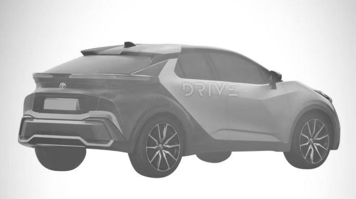 Toyota C-HR: le immagini in anteprima