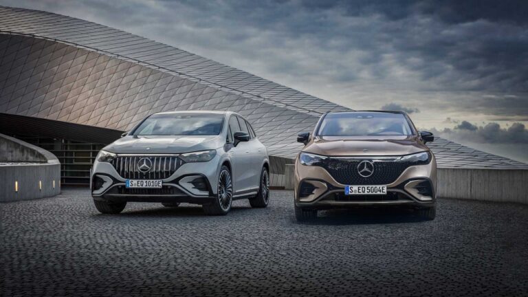 Mercedes-Benz EQE SUV: le immagini