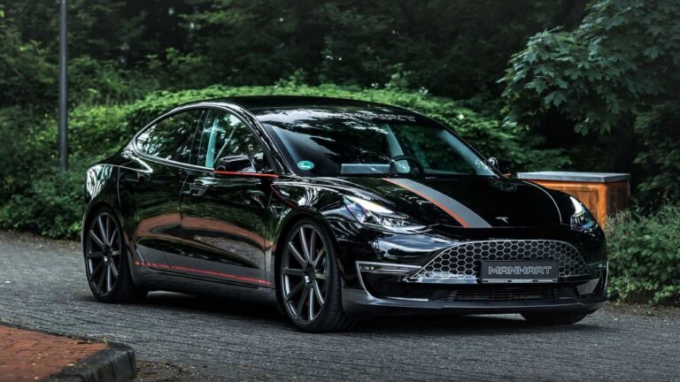 Tesla Model 3 by Manhart