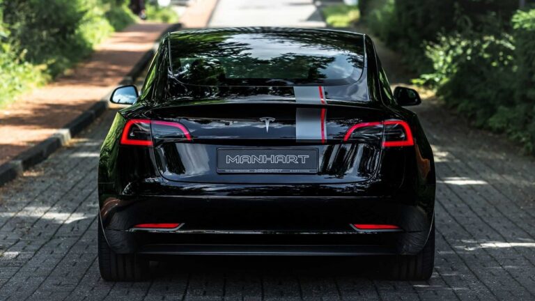 Tesla Model 3 by Manhart
