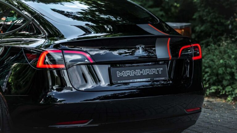 Tesla Model 3 by Manhart
