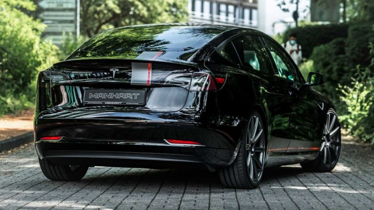 Tesla Model 3 by Manhart