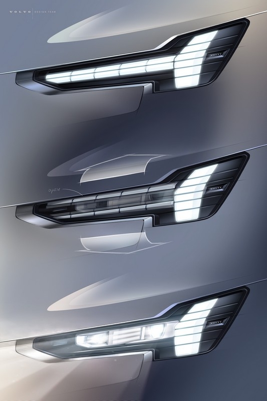 Volvo EX90: le immagini ufficiali