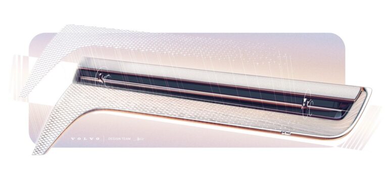 Volvo EX90: le immagini ufficiali