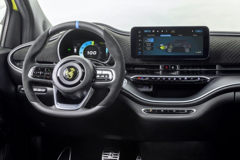 Abarth 500e: le foto ufficiali