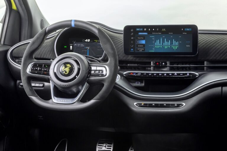 Abarth 500e: le foto ufficiali